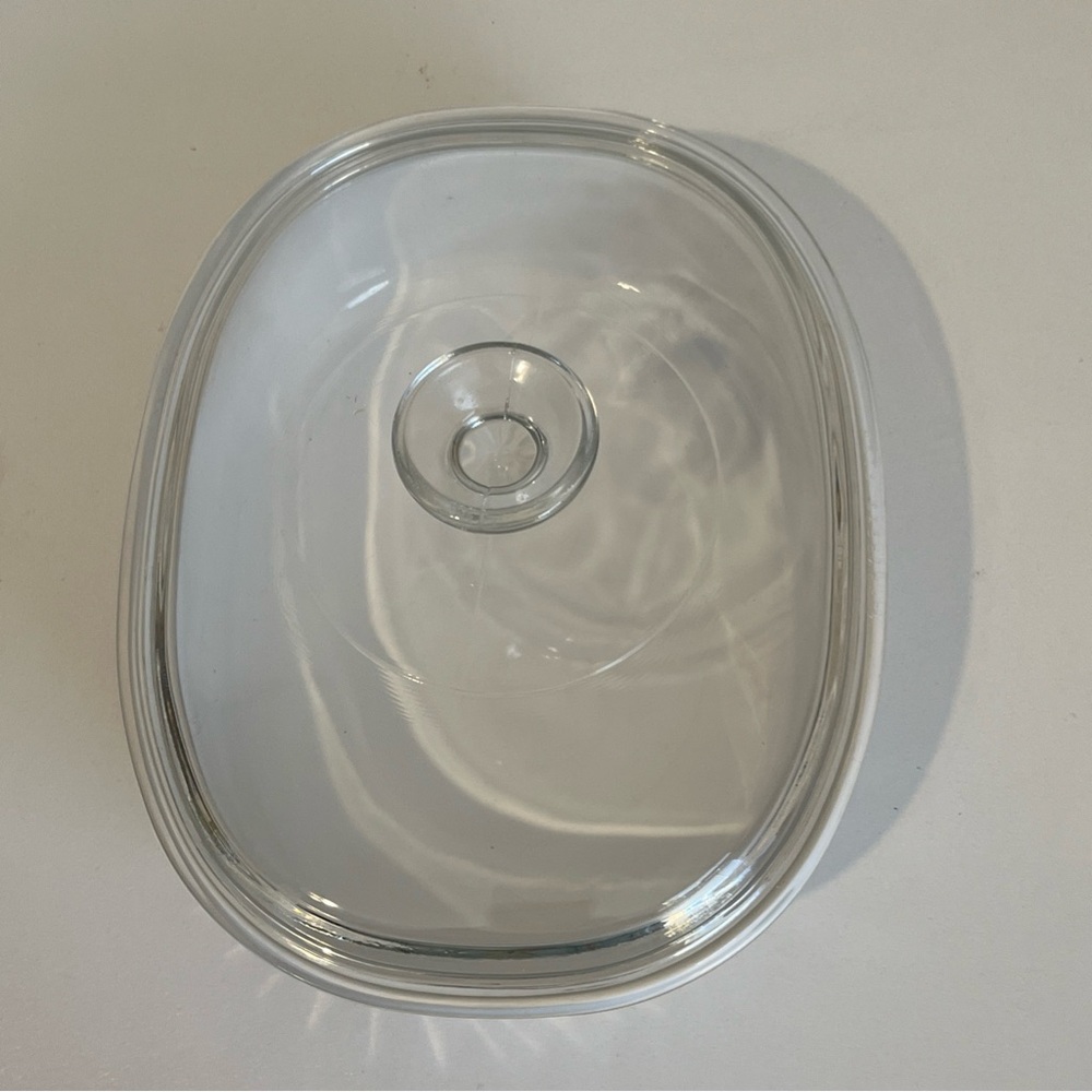 Corningware Oval Casserole Dish with Lid French White F-12-B 1.8 Liter - Picture 2 of 9